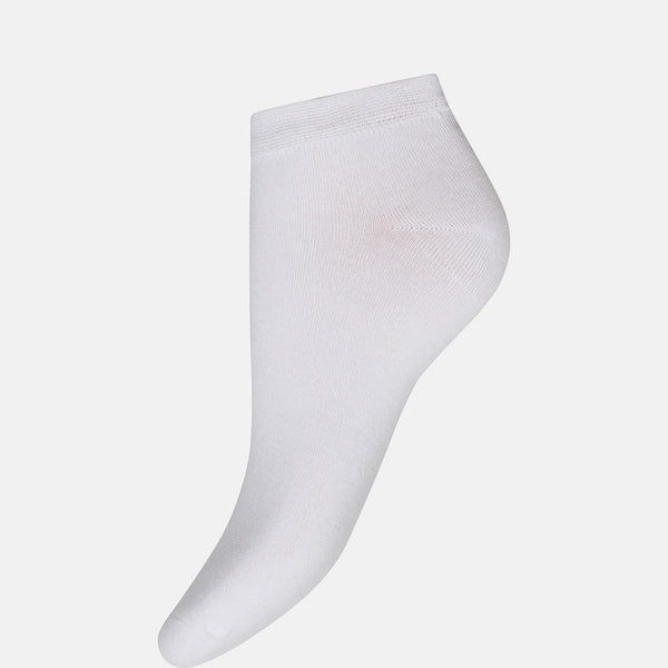 10 pak hvid bambus sneakerstrømper Decoy