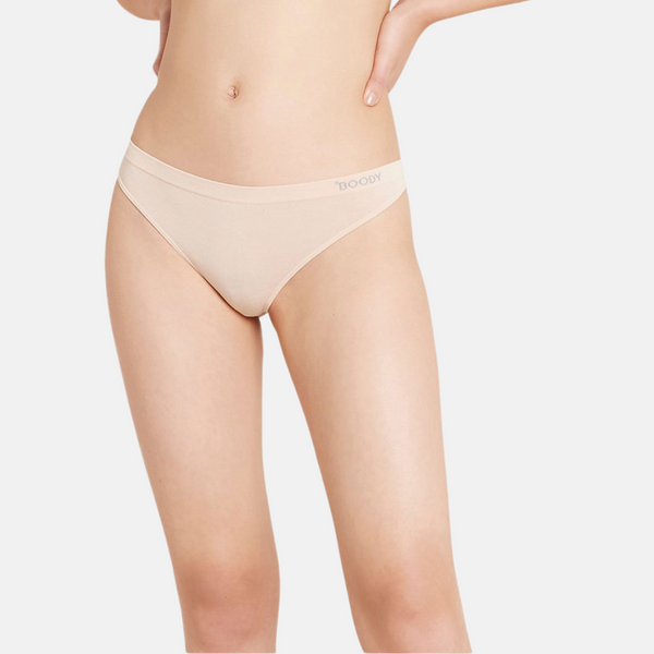 Rose nude g-string trosor i bambu