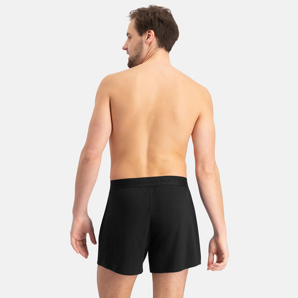 Kay bambu boxershorts - Svarta 2-pack