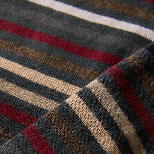 Grå randiga bambusockor