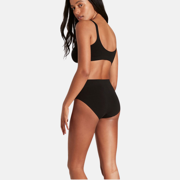 Svarta bambu maxi trosor