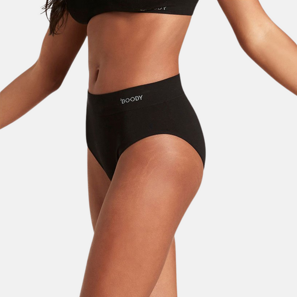 Svarta bambu maxi trosor