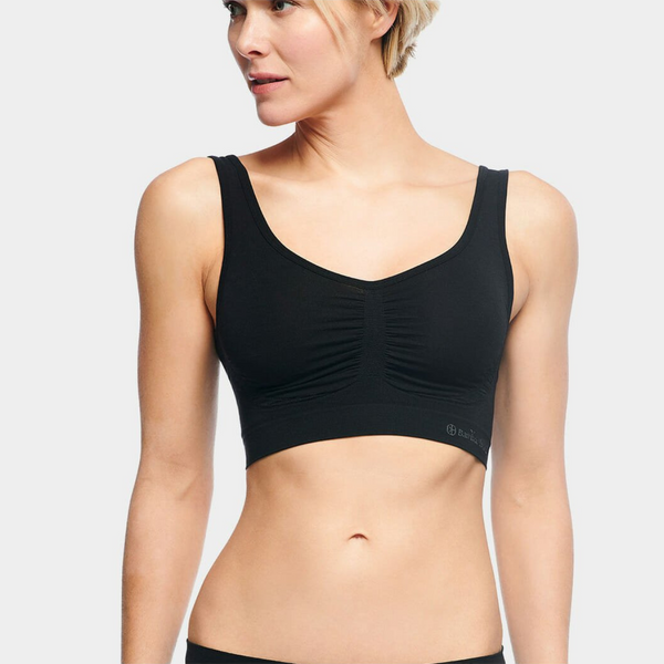 Nova bambu-bh utan vaddering - svart 2-pack