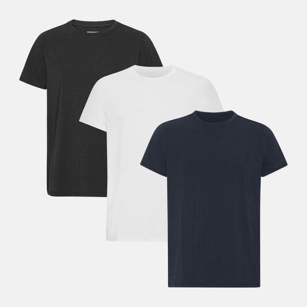3 pak bambus T-shirt fra Copenhagen Bamboo