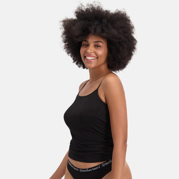 Vera bambu linne - svart 2-pack