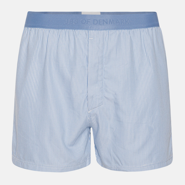 2 par ljusblårandiga boxershorts i bambu