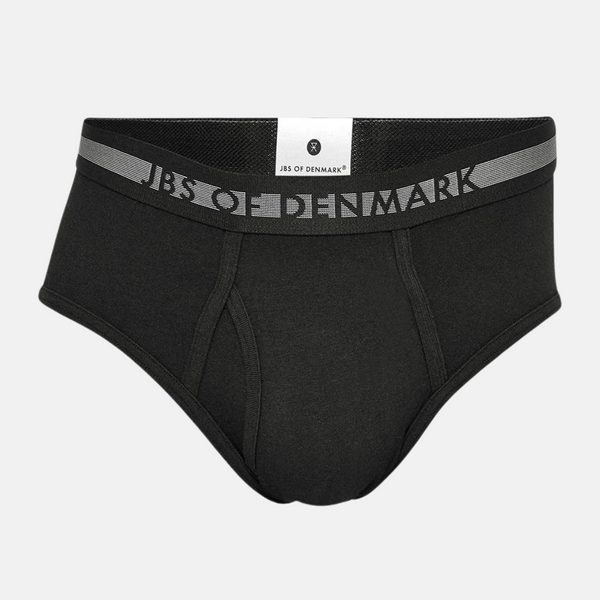 2 paket svarta herrtrosor i bambu med gylf