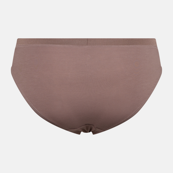 Taupe Bamboo tai trosor med feminina detaljer