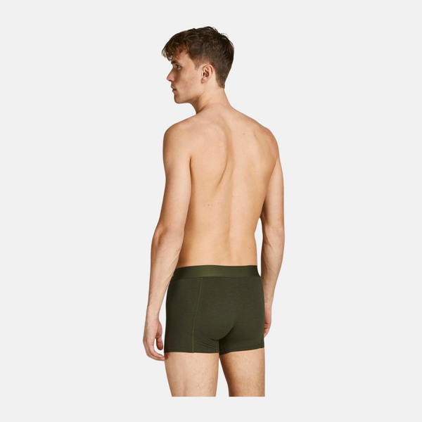 3-pack bambuunderkläder i grönt/blått/svart