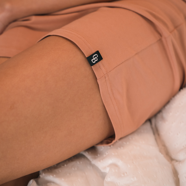 Solbränd bambu underkjol