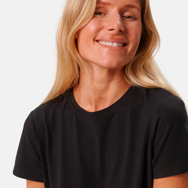 3-pack bambu t-shirt svart/svart/vit