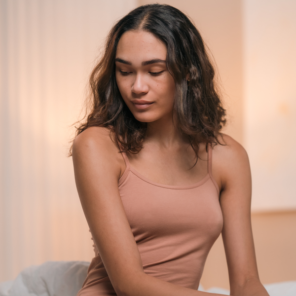 Solbränd bambu underkjol