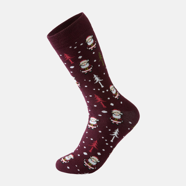 5 par bambustrumpor - julbroderi