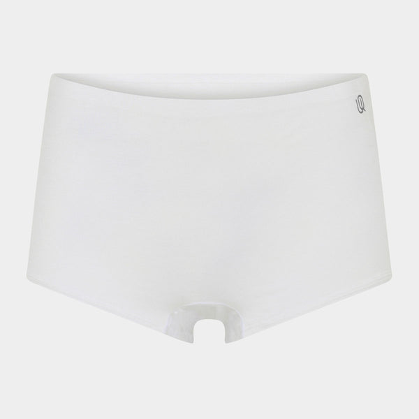 3-pack bambu hotpants i svart/vitt/hudfärgat