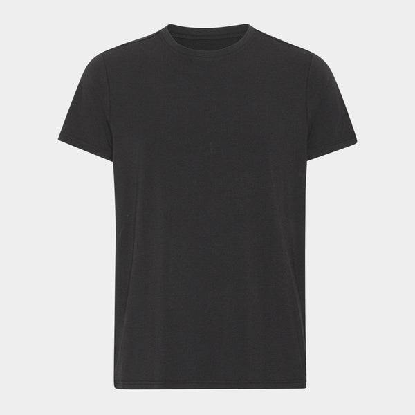 3-pack bambu t-shirt svart/mörkgrå melerad/vit