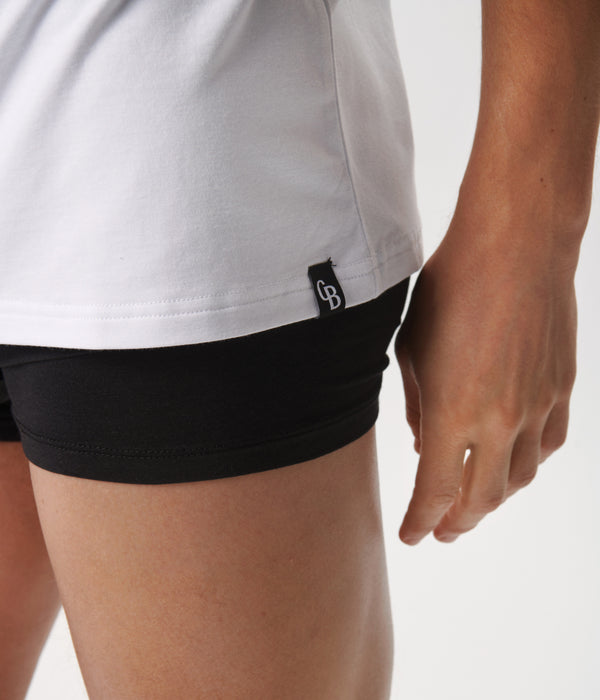 3-pack bambu t-shirt mörkgrå melerad/ljusgrå/vit