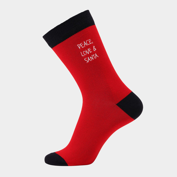 5 par bambustrumpor - julbroderi