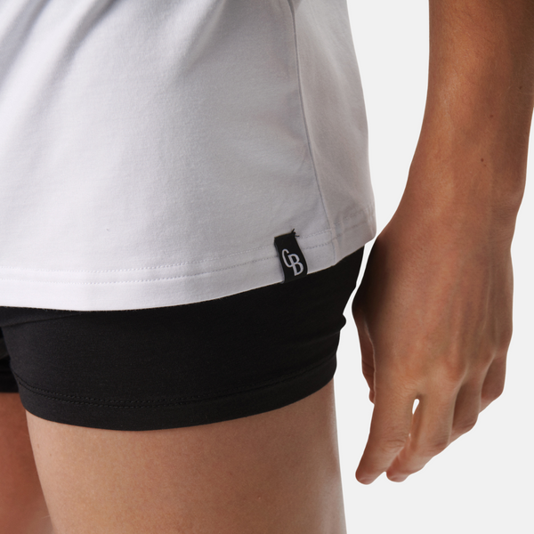 3-pack bambu t-shirt svart/svart/vit