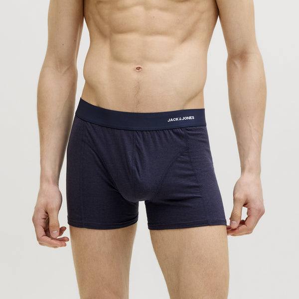 3 pak bambus underbukser i sort/grå/navy fra Jack & Jones