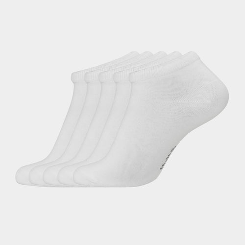 5 par hvide bambus ankelstrømper 40-44 Copenhagen Bamboo