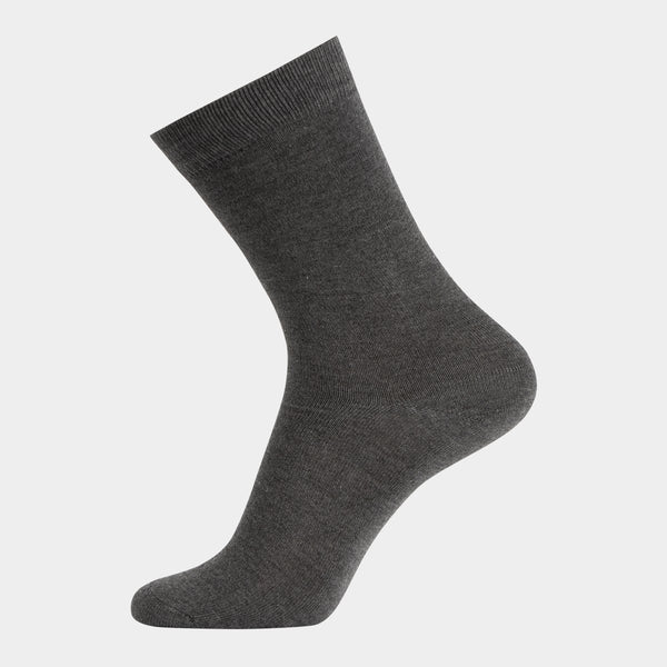5 par mørkegrå bambus strømper Resteröds