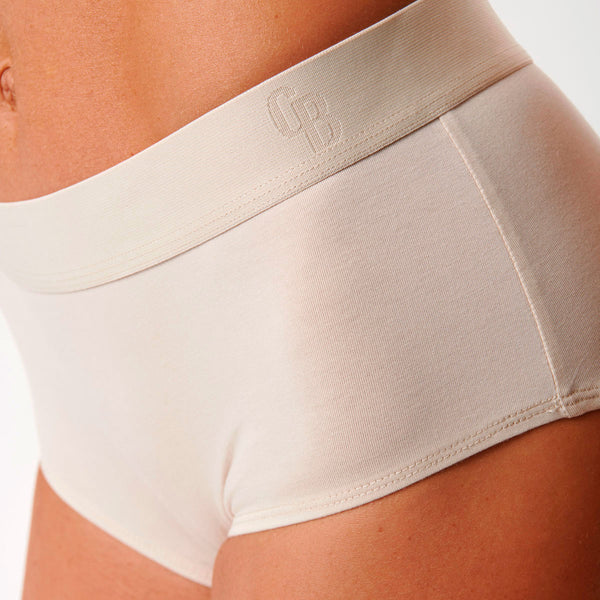 Creme bambus hipster trusser - 3 pak Copenhagen Bamboo