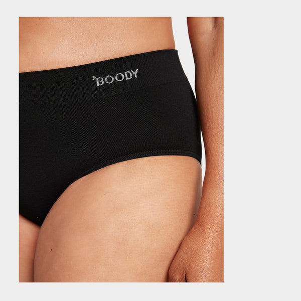 Sort bambus midi trusse Boody