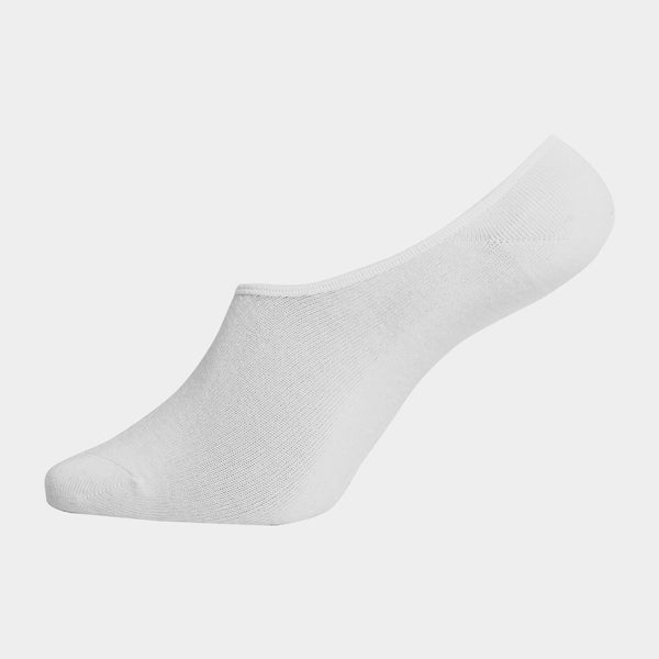 5 Par Usynlige bambus Footies I hvid Resteröds