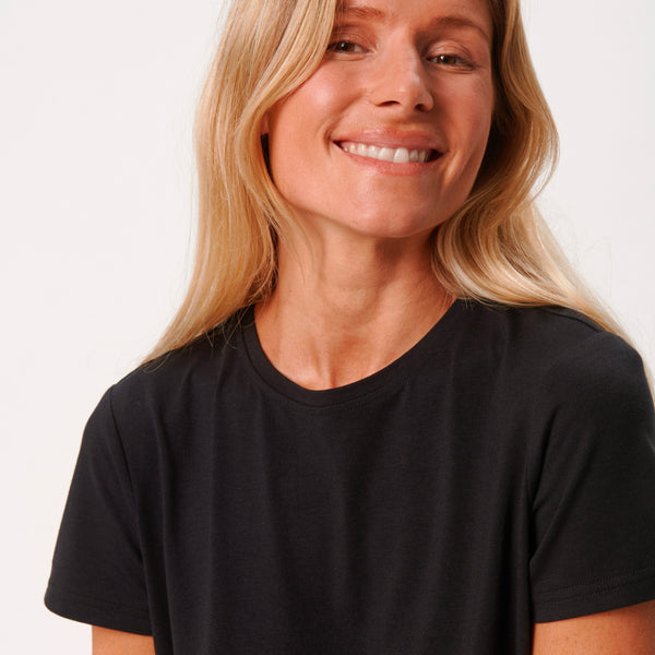 Sort kortærmet bambus T-shirt Copenhagen Bamboo