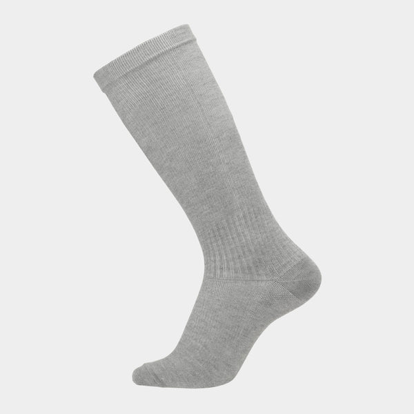 Lysegrå bambus støttestrømper 36/40 Zent