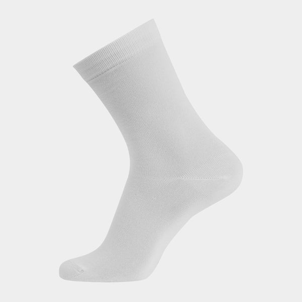 5 par hvide strømper I bambus Resteröds