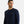 Navy langærmet bambus T-shirt til herre