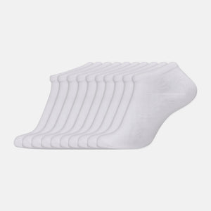 10-pack vita bambusneakerstrumpor från Decoy