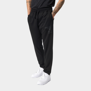 Sort bambus sweatpants med logo fra Copenhagen Bamboo