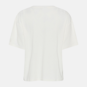 Hvid bambus loungesæt T-shirt og shorts fra CCDK