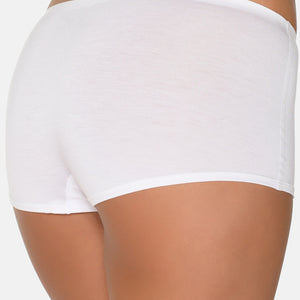 Hvid bambus Hotpants fra Urban Quest