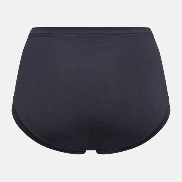 Mörkgrå bambu maxi trosor