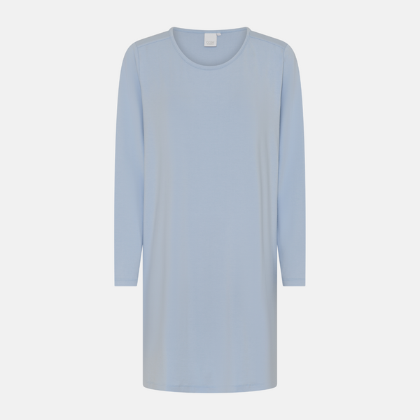 Bea långärmad bambu nattlinne - Kentucky Blue