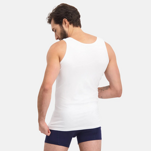 2 pak Hvid bambus Tank Top fra Bamboo Basics