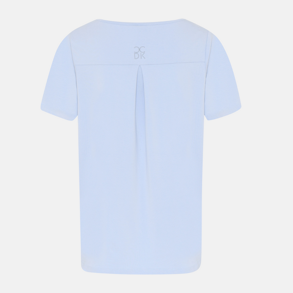Bea kortärmad bambu T-shirt - Kentucky Blue