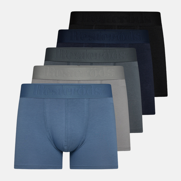 5-pack bambuunderkläder i blandade färger