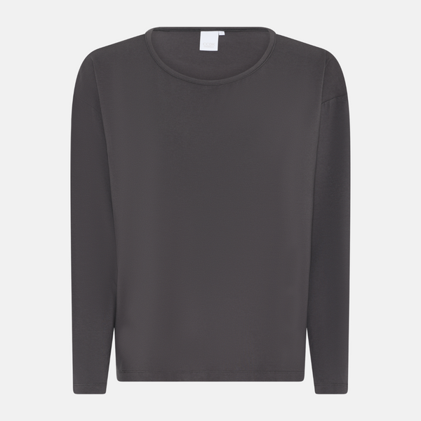 Britt långärmad bambu T-shirt - Pavement