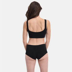 2 pak bambus hipster trusser seamless i sort fra Bamboo Basics billede 6