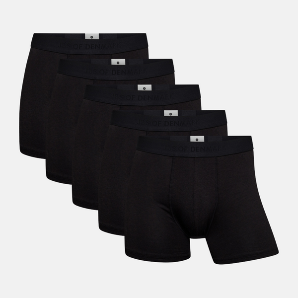 5-pack svarta bambutrosor