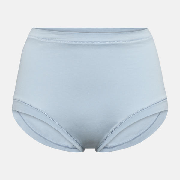 Ljusblå bambu maxi trosor