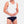 2 pak hvid bambus tank tops fra Lindbergh – model nærbillede forfra