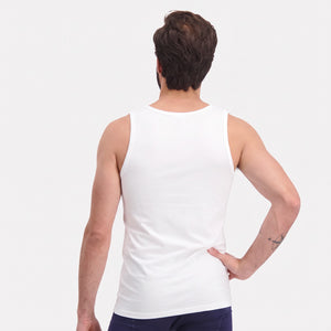 2 pak Hvid bambus Tank Top fra Bamboo Basics