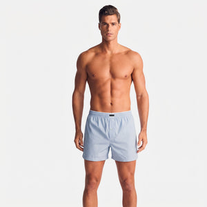 2 pak Lyseblå bambus boxershorts fra JBS of Denmark