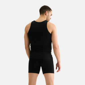 2 pak Sort bambus Tank Top fra JBS