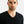 2 pak Sort slim fit bambus V-hals T-shirt fra JBS